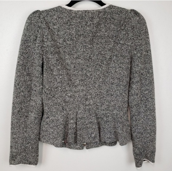 Anthropologie Elevenses Half Pass Ruffle Jacket - Picture 8 of 8